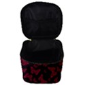 Red and Black Butterflies Make Up Travel Bag (Small) View3