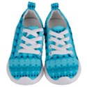 Boho Aqua Blue Kids  Lightweight Sports Shoes View1