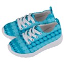 Boho Aqua Blue Kids  Lightweight Sports Shoes View2