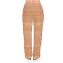 Boho Fancy Peach  Women velvet Drawstring Pants View2