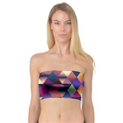 Colorful Geometric  Bandeau Top by SpinnyChairDesigns