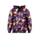 Colorful Geometric  Kids  Pullover Hoodie View1