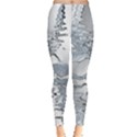 Faded Blue Grunge Leggings  View1