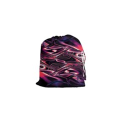 Abstract Art Swirls Drawstring Pouch (xs) by SpinnyChairDesigns