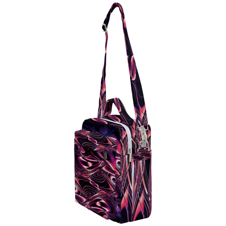 Abstract Art Swirls Crossbody Day Bag