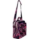 Abstract Art Swirls Crossbody Day Bag View2