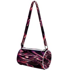 Abstract Art Swirls Mini Cylinder Bag by SpinnyChairDesigns