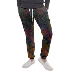 Boho Floral Pattern Men s Jogger Sweatpants by SpinnyChairDesigns