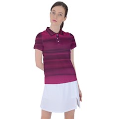 Dark Rose Pink Ombre  Women s Polo Tee