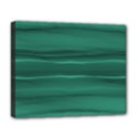 Biscay Green Ombre Deluxe Canvas 20  x 16  (Stretched) View1