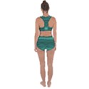 Biscay Green Ombre Racerback Boyleg Bikini Set View2