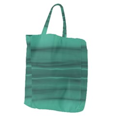 Biscay Green Ombre Giant Grocery Tote