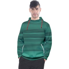 Biscay Green Ombre Men s Pullover Hoodie by SpinnyChairDesigns