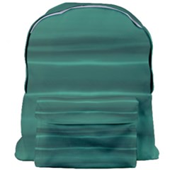 Biscay Green Ombre Giant Full Print Backpack by SpinnyChairDesigns