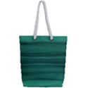 Biscay Green Ombre Full Print Rope Handle Tote (Small) View2