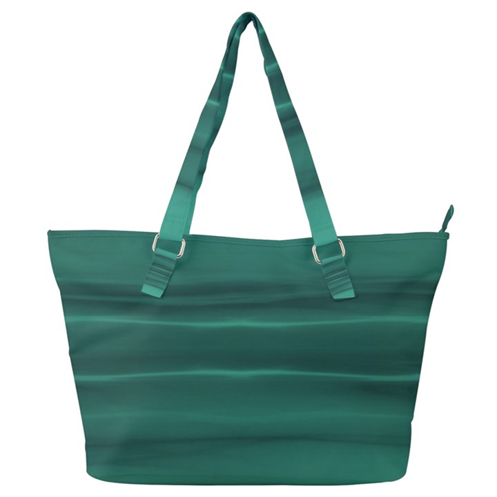 Biscay Green Ombre Full Print Shoulder Bag