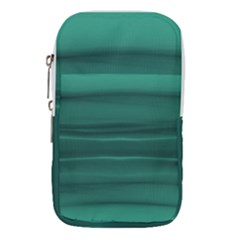 Biscay Green Ombre Waist Pouch (large) by SpinnyChairDesigns