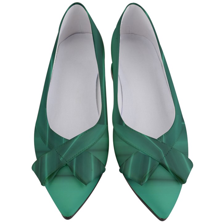 Biscay Green Ombre Women s Bow Heels