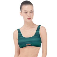 Biscay Green Ombre The Little Details Bikini Top by SpinnyChairDesigns