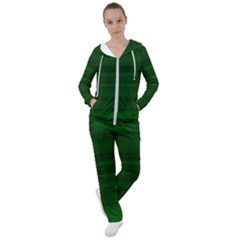 Emerald Green Ombre Women s Tracksuit by SpinnyChairDesigns