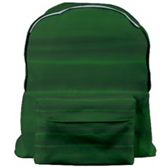 Emerald Green Ombre Giant Full Print Backpack by SpinnyChairDesigns