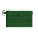 Emerald Green Ombre Canvas Cosmetic Bag (Medium) View1