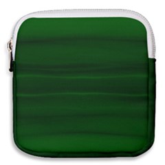 Emerald Green Ombre Mini Square Pouch by SpinnyChairDesigns