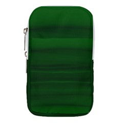 Emerald Green Ombre Waist Pouch (small) by SpinnyChairDesigns