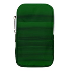 Emerald Green Ombre Waist Pouch (large) by SpinnyChairDesigns