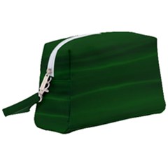 Emerald Green Ombre Wristlet Pouch Bag (large) by SpinnyChairDesigns