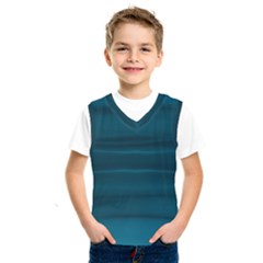 Teal Blue Ombre Kids  Sportswear