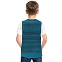 Teal Blue Ombre Kids  SportsWear View2