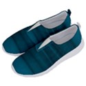 Teal Blue Ombre No Lace Lightweight Shoes View2