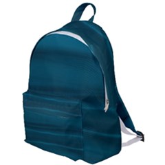 Teal Blue Ombre The Plain Backpack by SpinnyChairDesigns