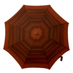 Cinnamon And Rust Ombre Hook Handle Umbrellas (large) by SpinnyChairDesigns