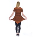 Cinnamon and Rust Ombre Short Sleeve Tunic  View2