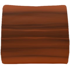 Cinnamon And Rust Ombre Seat Cushion by SpinnyChairDesigns