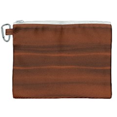 Cinnamon And Rust Ombre Canvas Cosmetic Bag (xxl) by SpinnyChairDesigns