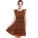 Cinnamon and Rust Ombre Tie Up Tunic Dress View1