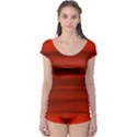 Scarlet Red Ombre Boyleg Leotard  View1