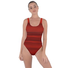 Scarlet Red Ombre Bring Sexy Back Swimsuit by SpinnyChairDesigns