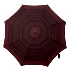 Burgundy Wine Ombre Hook Handle Umbrellas (small) by SpinnyChairDesigns