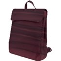 Burgundy Wine Ombre Flap Top Backpack View1