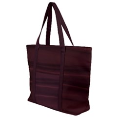 Burgundy Wine Ombre Zip Up Canvas Bag by SpinnyChairDesigns