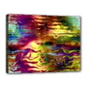 Electric Tie Dye Colors Canvas 16  x 12  (Stretched) View1