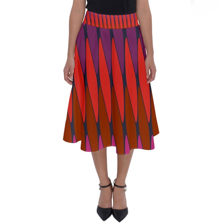 zappwaits raute 2 Perfect Length Midi Skirt