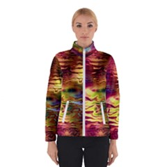 Electric Tie Dye Colors Winter Jacket by SpinnyChairDesigns