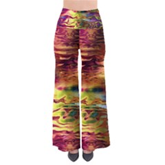 Electric Tie Dye Colors So Vintage Palazzo Pants by SpinnyChairDesigns