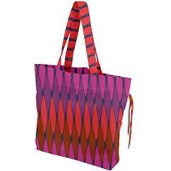 Zappwaits Raute 2 Drawstring Tote Bag by zappwaits