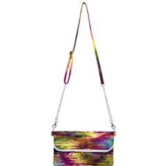 Electric Tie Dye Colors Mini Crossbody Handbag by SpinnyChairDesigns